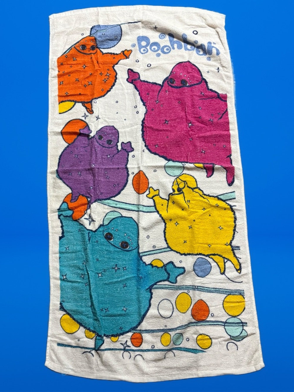 RARE HTF Vintage 2004 Y2k Boohbah Cartoon Bath Towel Beach